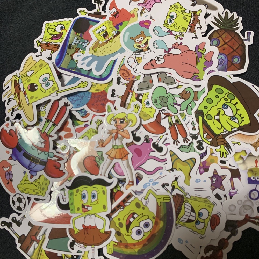 Spongebob Sticker (set of 18 pcs)